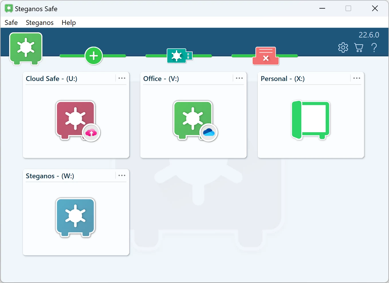 Steganos Data Safe su Windows